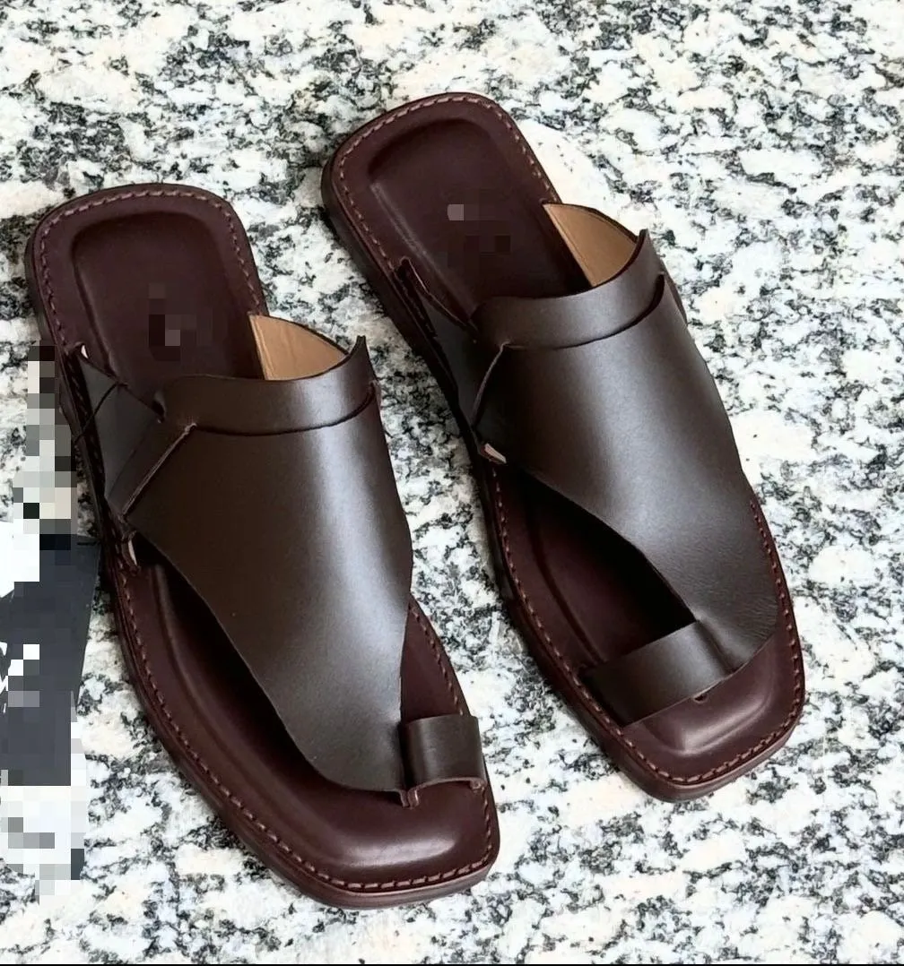 Men’s Native Leather Slippers