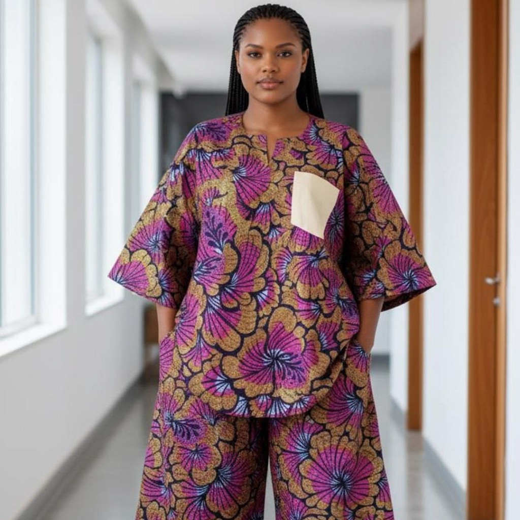 Ankara Two-Piece Native Set (Unisex)