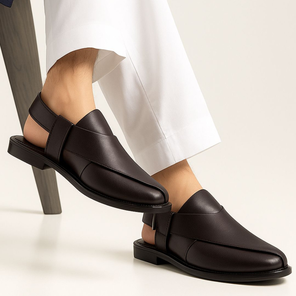 Men’s Native Leather Slippers